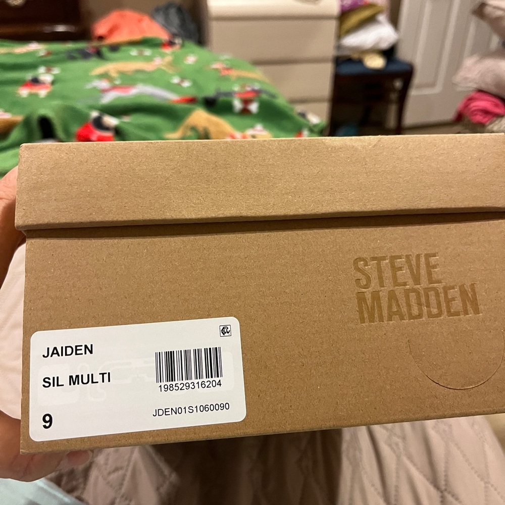 Steve madden Margiela Silver Women's Sneakers - Picture 10 of 11